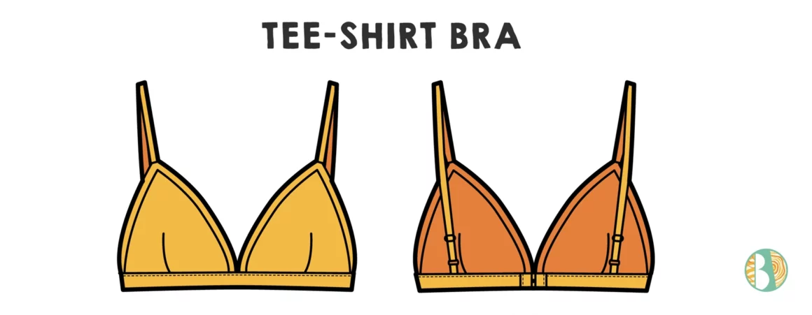 tee-shirt bra illustration
